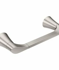 Best Pirce 🌟 Moen Danika Brushed Nickel Pivoting Paper Holder 👏