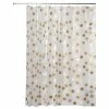 Budget 🧨 IDesign Gilly Dot PEVA Shower Curtain, 72"x72", Metallic ⭐