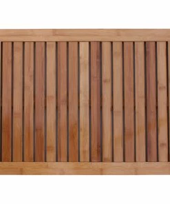 Outlet ⭐ Oceanstar Bamboo Floor And Shower Mat 😍