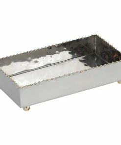 Cheap 🤩 Dessau Home Nickel And Gold Bead Towel Holder 👏