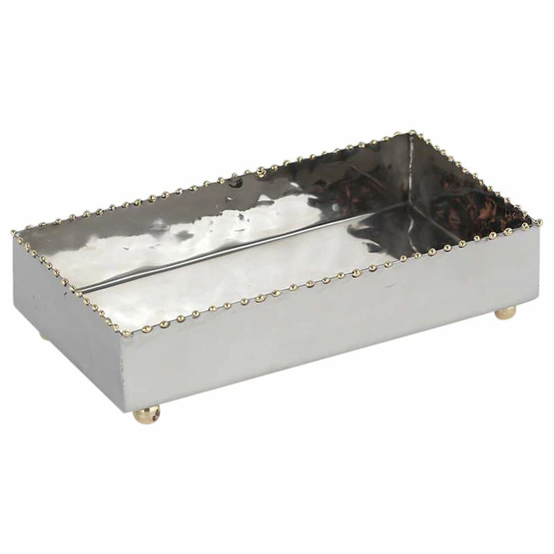 Cheap 🤩 Dessau Home Nickel And Gold Bead Towel Holder 👏