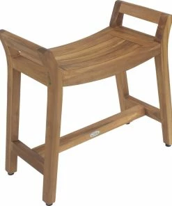 Buy 🔥 AquaTeak Patented Asia® Ascend Teak Shower Bench 👍