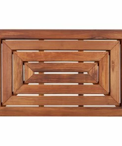 Buy ⭐ Nordic Style Premium Oiled Teak Shower/Bath Mat 31.4"x19.6" 😍