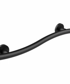 Coupon 🧨 Keeney Holdings LLC Keeney Wave Designer Grab Bar In Matte Black, 16 In. 😍
