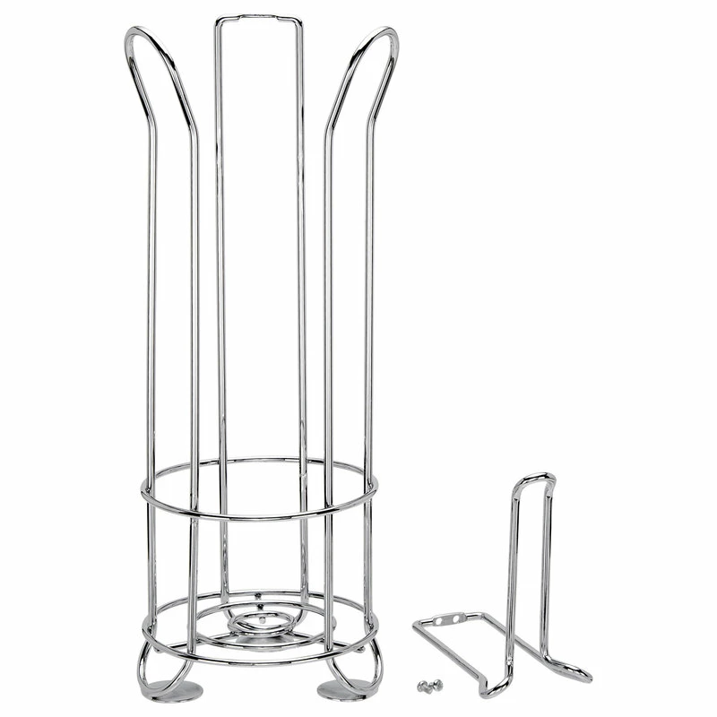 Promo π ToiletTree Products Modern Deluxe Freestanding Stainless Steel Toilet Plunger π - Image 2