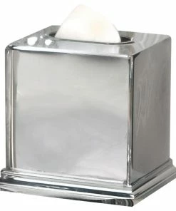 Wholesale ❤️ TATARA Nu Steel Timeless Boutique Tissue Box Cover 🧨