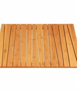 Discount ๐ฏ ToiletTree Products 100% Natural Bamboo Deluxe Shower Floor And Bath Mat ๐
