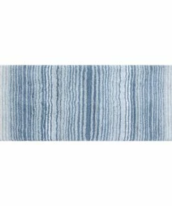 Cheapest ✔️ Home Weavers Inc. Gradiation Bath Rug, 21"x54", Blue 🤩