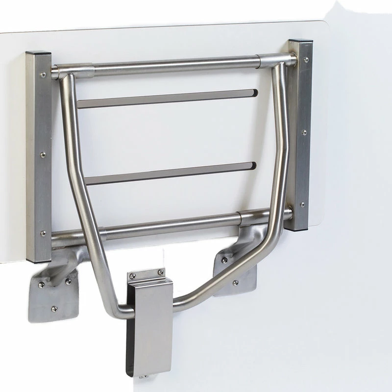 Deals β Grab Bar Specialists Rectangular Folding Shower Seat, Phenolic, White, 24 Inch, Wall Mount π - Image 3