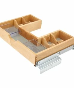 Budget ✔️ Rev-A-Shelf Wood Vanity Sink Cabinet Pull Out Organizer, Side Of Cabinet ✔️