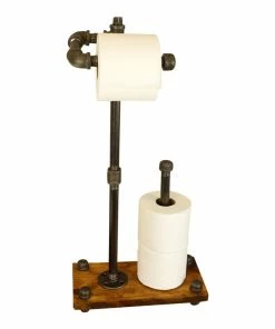 Outlet ✔️ Loft Essentials Farmhouse Free Standing TP Holder ⌛