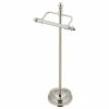 Best Pirce ⌛ Moen Stockton Brushed Nickel Freestanding Paper Holder DN4150BN ❤️