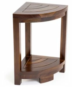 Best deal ✔️ AquaTeak Patented Asia® Ascend Teak Shower Bench With Elevated Height And Shelf 👍