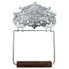 Flash Sale 🌟 Renovators Supply Manufacturing Antique Toilet Paper Holder Chrome Princess Crown Tissue | 😉