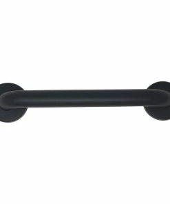 Flash Sale 👍 CSI Bathware 12" Straight Grab Bar, 1.50" OD, Matte Black 🔔