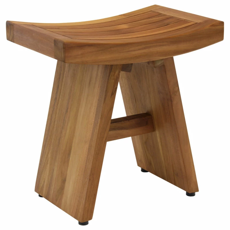 Buy 👍 AquaTeak The Original 18" Asia® Teak Shower Bench ⌛ - Image 8
