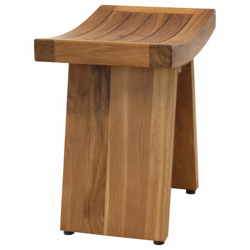 Buy 👍 AquaTeak The Original 18" Asia® Teak Shower Bench ⌛ - Image 3