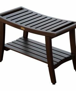 Discount 🧨 DecoTeak Harmony Eastern Style Shower Bench With LiftAid Arms, 30"x18" ❤️