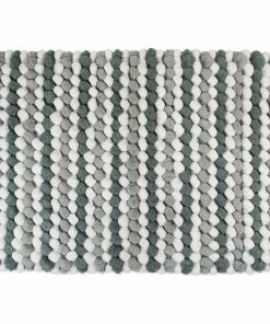 Budget 😍 Design Imports Gray Microfiber Stripe Bath Mat, 17"x24" ✔️