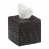 Budget 🤩 KOUBOO Square Rattan Tissue Box Cover, Brown ✔️