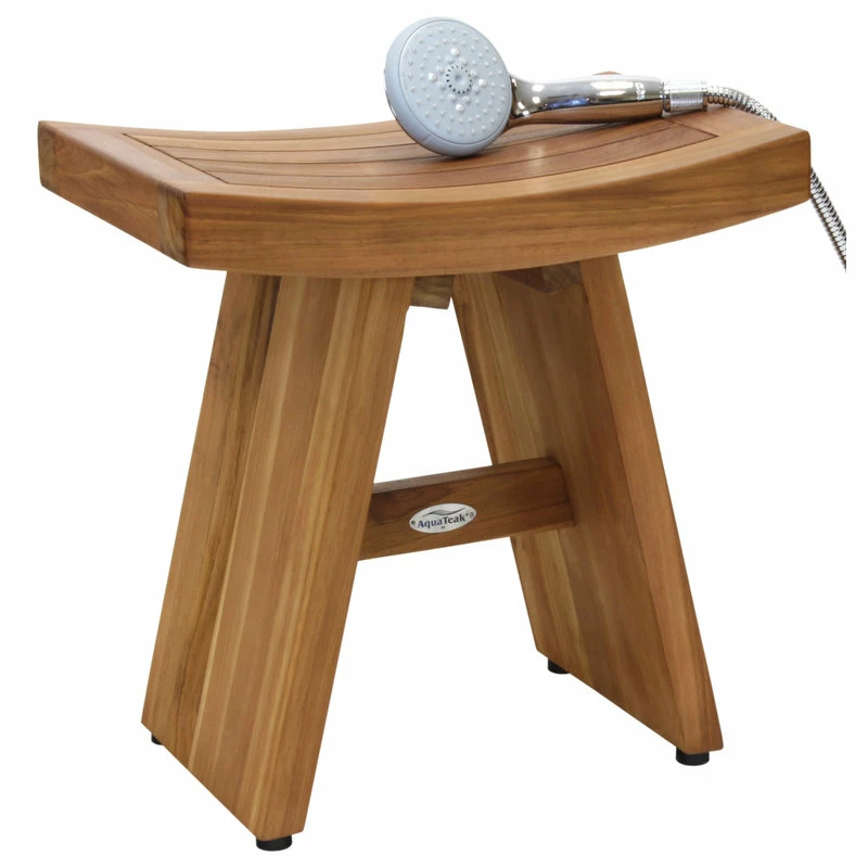 Buy 👍 AquaTeak The Original 18" Asia® Teak Shower Bench ⌛ - Image 14