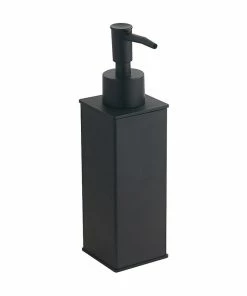 New ⭐ Nameeks Modern Matte Black Soap Dispenser, Matte Black 🌟