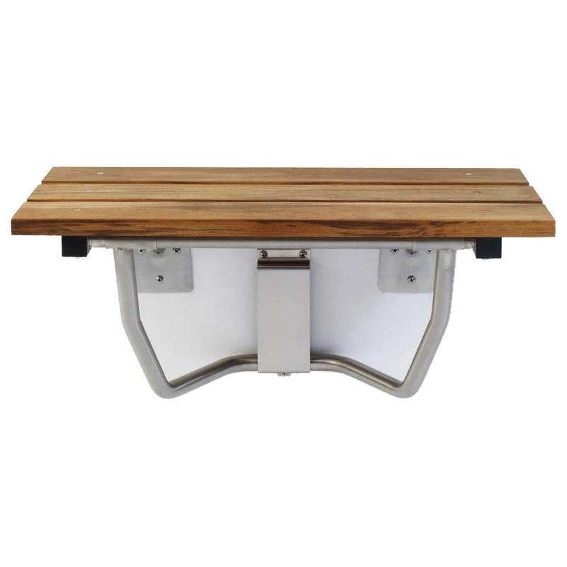 Coupon ๐ Grab Bar Specialists Rectangular Folding Shower Seat, Teak Wood, 28 ", Wall Mount โ