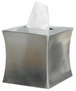 Hot Sale 🛒 TATARA Nu Steel Elite Boutique Tissue Box Cover 🎁