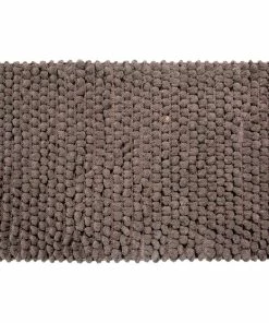 Best deal ✔️ Saffron Fabs Bath Rug Cotton And Microfiber Hand Loom, 36"x24", Gray, GSF 200, Bubbles 🧨
