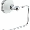 Discount ⭐ Sure-Loc Hardware, Inc. Brighton Bath Series, Single Post Paper Holder, Polished Chrome, White Porcelain 🎉