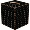Best reviews of 👍 Marye-Kelley TB1216 - Black & Gold Fleur De Lis Tissue Box Cover 👏