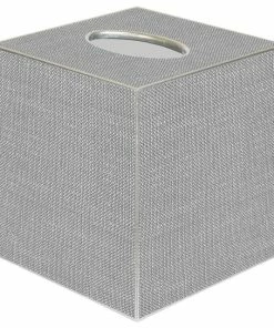 Best Pirce ⌛ Marye-Kelley TB8402 - Grey Linen Tissue Box Cover 🧨