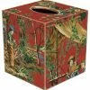 Coupon 🎉 Marye-Kelley TB224 - Red Chinoiserie Tissue Box Cover ⌛