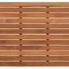 Coupon 😍 Teakworks4u Teak Mat WIth Rounded Corners, 25"x18" ⭐