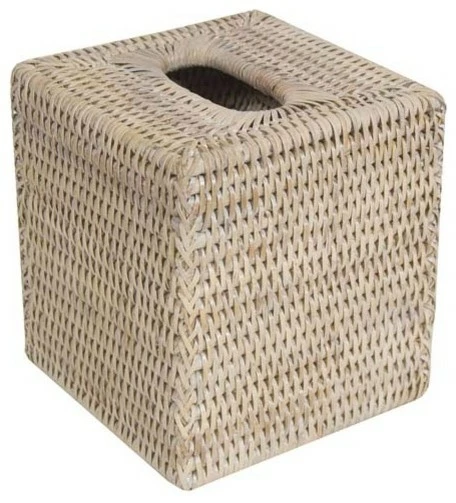 Best Sale ๐ Matahari Incorporated White Rattan Tissue Box Square ๐ฏ