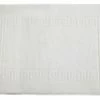 Flash Sale 😀 Linum Home Textiles Linum Home Greek Key Bath Mat, White 🔥