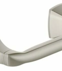 Discount 🎉 Moen YB5108 Voss Pivoting Toilet Paper Holder - Brushed Nickel ✨