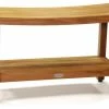 Cheapest ❤️ AquaTeak Patented 30" Sumba™ Teak Shower Bench With Shelf ✨