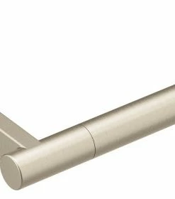 Cheap 😍 Moen BP1808 Triva Wall Mounted Euro Toilet Paper Holder - Brushed Nickel ⭐