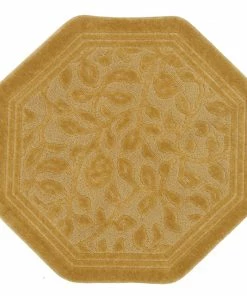New 🎉 Mohawk Home Wellington Gold, 6'x6' Octagon 🔔