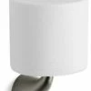 New 😀 Kohler Alteo Vertical Toilet Tissue Holder, Vibrant Brushed Nickel 🎉
