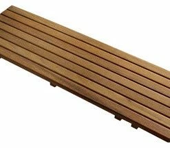 New 🛒 Teakworks4u Adjustable Teak Bathtub Shelf-Seat 😀