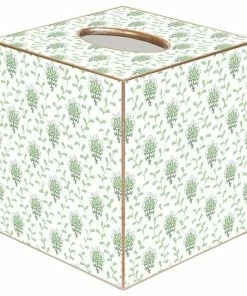 Coupon ✨ Marye-Kelley TB1201 - Sage Provencial Print Tissue Box Cover ⭐