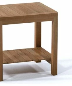 Cheap 😀 Teak Deals Outdoor Teak Patio Dublin Shower Spa Bench With Bottom Shelf, Medium: 24" X 13" 😉