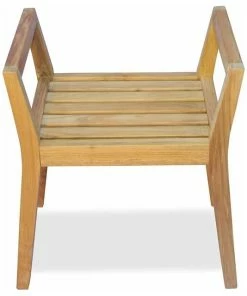 Best Sale 😉 Goldenteak Teak Shower Bench With Arms 🔥