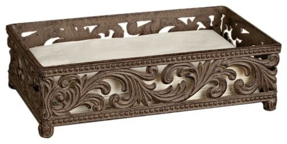 Cheap ๐คฉ Gerson Company 9"L Acanthus Guest Towel Holde ๐