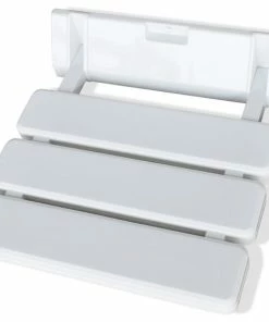 Promo 🛒 A-1 Acrylic Folding Shower Seat Wall Mounted Bench By SteamSpa 😀